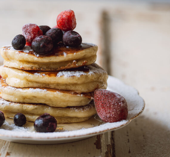 Lívance z jogurtového těsta